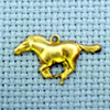 horse brass charm